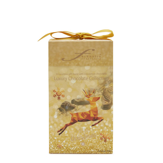 Christmas Reindeer Gift Box Gold 200 gram